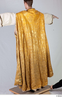  Photos Medieval Monk in yellow suit 1 Medieval clothing medieval monk t poses white shirt whole body 0004.jpg
